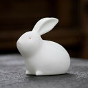 置物 猫 F うさぎ 陶器 ねこ タイプ8 オブジェ 笑顔の猫 猫 グッズ 贈り物 プレゼント 置き物 可愛い雑貨 猫の飾り 開運 金運祈願 プレゼントの手描き...