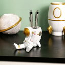 北欧スタイル 宇宙飛行士置物 収納 樹脂 雑貨 コンテナ デスクトップ オーガナイザー キーホルダー 置物 テーブル オフィス 装飾 オーナメント 玄関 F 収...