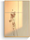 絵画 花瓶 光影 50x70cm インテリア 魅力的な花 景色アートパネル 壁の絵 ポスター 壁掛け ソファの背景絵画 玄関 壁飾り 油絵 アートパネル デザイ...
