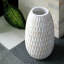 花瓶 フラワーベース タイプ おしゃれ 造花用 F ドライフラワー アートプランツ アートフラワー オブジェ 造花スタンド アンティーク風 バリ雑貨 置物 玄関...