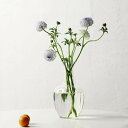 一輪挿し 花瓶 ミニ花器 フラワーベース ガラス カラー8 花器 和風 おしゃれ H17.8cm わびさび 雰囲気アップ インテリア ガラス花瓶 透明 壺型 小さい 和風花瓶 シンプル ガラスベース