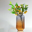 花瓶 ガラス製 フラワーベース 北欧 花びん カラー10 おしゃれ グラデーション 円柱 花器 水栽培 インテリア飾り 結婚式 イベント 装飾品 ホームデコ ガラス花瓶 大きい 和風 枝物 ガラス花器
