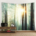 タペストリー 壁掛け のれん おしゃれ リーフ 90x73cm ヤシの木 森 ナチュラル ツリータペストリー ハワイ ヤシの木 海 夏 南国 リゾート ビーチ ...