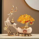 招財樹 金 なる木 黄水晶 シトリン 風水置物 インテリア 金運祈願 開運 商売繁盛祈願 パワーストーン お礼 新年 贈り物
