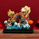 龍の置物 樹脂 運龍 招福干支 縁起置物 2024年令和6年 辰 風水龍 吉祥開運 贈答 感謝の贈り物 昇運 機運上昇 長寿の意味を持つ龍