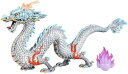 龍の置物 干支 辰 置き物 風水 金龍 金運アップ 2024年 干支 置物 龍干支 置物 PVC製 開運祈願 玄関 縁起物 正月飾り 20X9CM 金運祈願