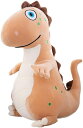 スピノサウルスのぬいぐるみ 恐竜 クッション 柔らかい ふわふわ かわいい 萌え萌え お誕生日プレゼント お祝い 子供のおもちゃ インテリア 置物 小さい こども ブラウン 男の子 誕生日 プレゼント