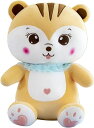 リス ぬいぐるみ かわいい 栗鼠 昼寝枕 柔らかい もちもち 可愛い おもちゃ ソフトもちもち 萌え 動物 置物 縫い包み 添い寝 寝かしつけ 家 クリスマス リスぬいぐるみ イエロー 65cm*1.