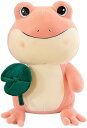 カエル ぬいぐるみ 萌え グッズ かわいい 昼寝枕 ふわふわ もちもち おもちゃ ソフト 抱き枕 動物 置物 縫い包み 28cm*0.16kg 添い寝 寝かしつけ やわらかい クリスマス バレンタイン