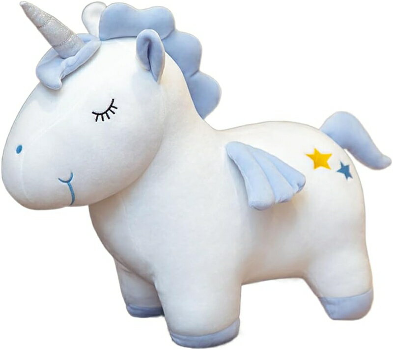 ユニコーン ぬいぐるみ 可愛い 動物 可愛い ふわふわ 子供 彼女 彼氏 オフィス 家のクッションの装飾 ..