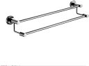 タオルラック タオルレール タオルホルダー タオルバー ダブルタオルバー 40-80cm 304ステンレススチール 壁掛けタオルラック シャワーバスタオルレール タオルホルダー 棚 バスルーム バスタ