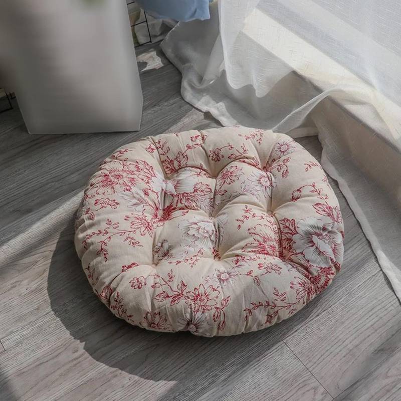 フロアクッション ふわふわ 様式5 40*40cm*2 座布団 背中クッション 座椅子マット 読書クッション 読書..