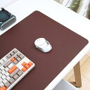 デスクマット 両面デスクパット 大型マウスパッド 400x300mm ゲーミングマウスパッド 多機能デスクマット パソコンマウスパッド テーブルマットオフィスと...