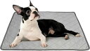 ペットマット 犬マット グレー 夏 75*50 小型犬 ペットベッド 犬用ケージマット おしっこマット 滑り止め付き 犬 猫 洗える 肌触りよい 柔らかい 掃除...