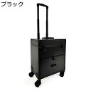 プロ用 メイクボックス 大容量 メイクケース キャスター付き キャリーボックス 仕切り付き 薬箱 ネイル 画材収納 引き出し式 アルミ 持ち運び簡単 ビューティーケース トラベル 旅行 ファッション