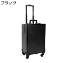 キャスター付き キャリーケース プロ用メイクボックス プロ 大容量 化粧品収納ケース ハンドル付き ネイル収納 アルミ アーティストキャリアードレッサー 美容師 出張 旅行用 整理整頓 ファッション
