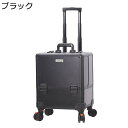プロ用 メイクボックス 大容量 収納ケース キャスター付き トロリーケース ロック鍵 ハンドル付き 薬箱 化粧品収納 耐久性 簡単に開閉 ヘアスタイリストメイクアップケース 出張 旅行用 贈り物