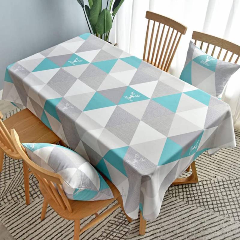 テーブルクロス おしゃれ 北欧 長方形 撥水 正方形 無地 北欧風 防水 洗える 60*60cm ウォッシャブル 洗濯可 03 モダン 生地 ホテル仕様 シンプル クリスマス飾り 部屋 新年 誕生日