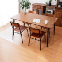PVC ダイニングマット 透明 180X300cm 特大サイズ 床を保護するダイニングマット 超大判 カーペットプロテクターマット 厚さ1.5mm クリアマット...