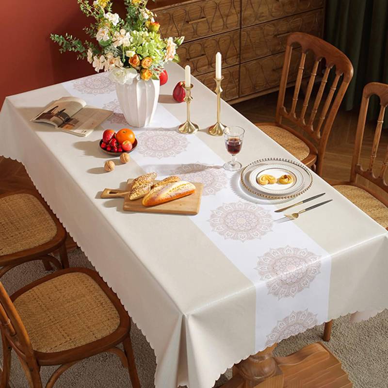 モダン テーブルクロス テーブルマット テーブルカバー 食卓カバー デスクマット 北欧 家庭用 業務用 90*90cm 高級 撥油加工 長方形 正方形 防水テーブルクロス 無地 防油 防水 撥水 シ