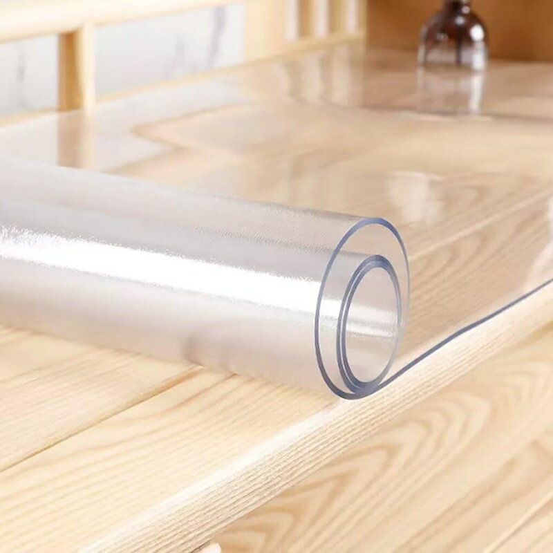 テーブルクロス 透明 エンボス加工 テーブルマット ビニール 透明 PVC製 透明ビニール 厚さ1.5mm 長方形 テーブルカバー 防水 90*120cm ビニールマット クリア ビニール 透明ビニー