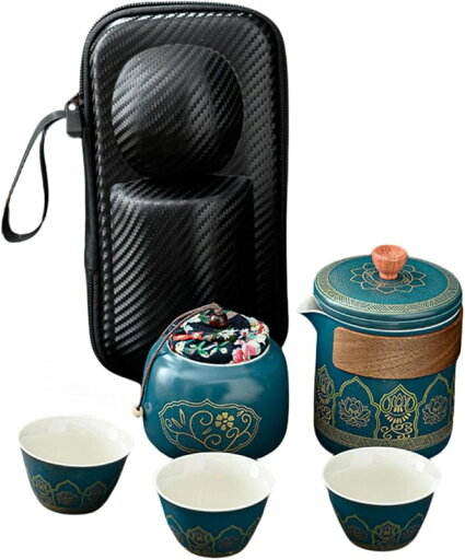 茶器セット陶器 旅行ティーセット 携帯用 旅行 収納バッグ付き 中国茶器 急須 湯呑セット カップポータブル 旅行用茶具セットギフト 茶器セット陶器 旅行ティーセット 携帯用 旅行 収納バッグ付き 中国茶器 急須 湯呑セット カップポータブル 旅行用茶具セットギフト