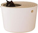 中空カプセル猫トイレ盆地猫トイレ完全に半密閉型はね防止猫糞便器猫キットセット