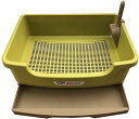 猫トイレ ネコトイレ 猫用トイレ本体 も清潔トイレ システムトイレ ウィークリートイレセット