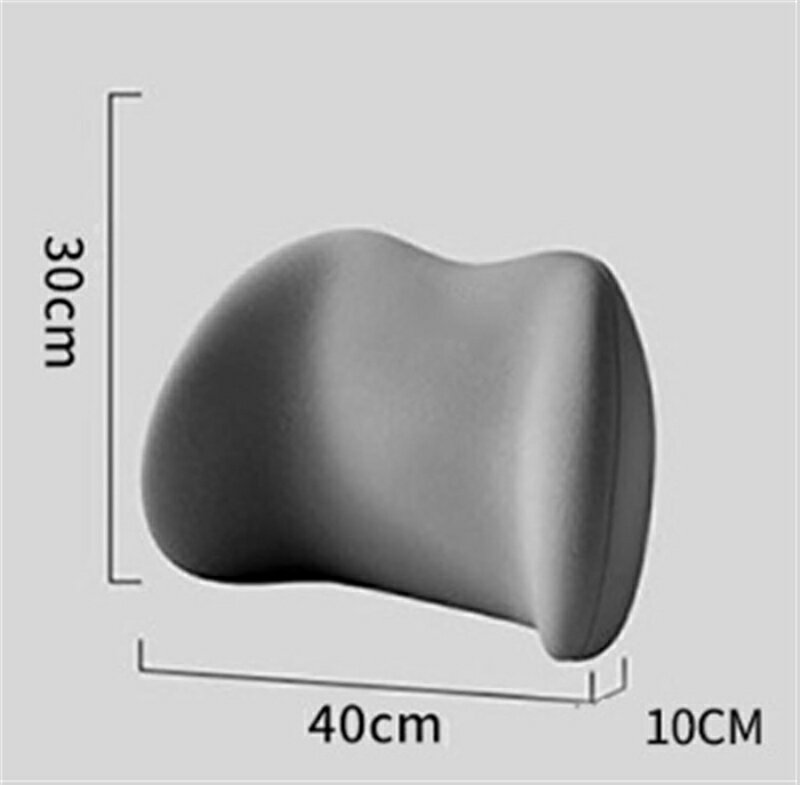 車の腰部背もたれ車のクッション枕ユニバーサル低反発腰部背もたれオールシーズン用(A) [3]