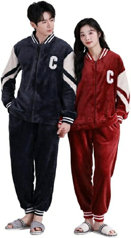 ペアパジャマ 冬 もこもこ メンズ ルームウェア レディース パジャマ ペアルック パジャマ お揃いパジャマ 結婚祝い 部屋着 秋 冬 韓国風 ファッション カ...