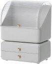 レディース 化粧品収納ボックス 大容量 コスメボックス 卓上 化粧品 小物入れ 卓上収納 コスメ収納 おしゃれ グレー 小物 メイクケース 化粧 収納 多機能 ...