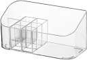 小物収納ボックス 卓上収納 1 整理 コスメボックス F 大容量メイクボックス コスメ収納 整理簡単 小物入れ 防水防塵 浴室 洗面所収納 シンプル 付帯メイク...