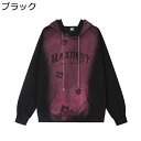 メンズ パーカー フルオーバー タイダイ柄?刺繍 蝶柄 絞り染め 長袖 男女兼用 調整紐 秋 春 ビックシルエット 防風防寒 韓国 柔ら 通気性 お揃い 青年 中学生 誕生日プレゼント 運動着(4)