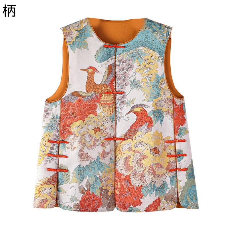 春秋着 ベスト チョッキ シニアアウターレディース ジレ 袖なしコート 高齢者 トップス ファッション 婦人服 ジャケット 30代 40代 50代 母の日ギフト...