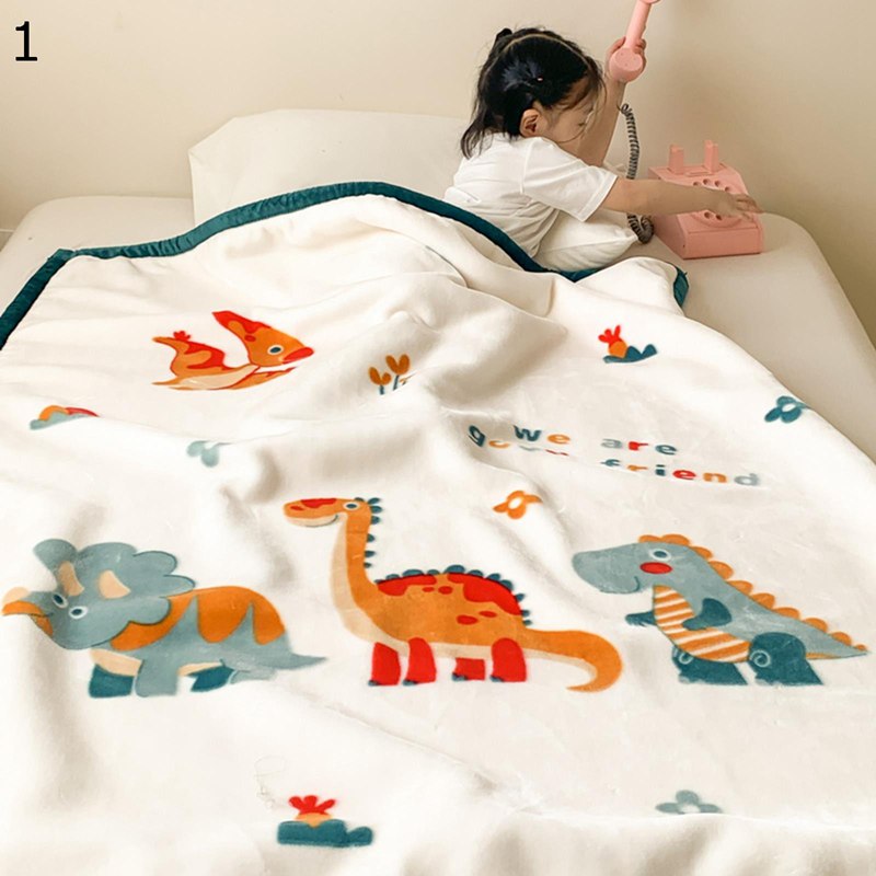 もこもこ毛布 プリント 動物柄 クマ柄 フランネルブランケット ハーフサイズ モコモコ毛布 掛け布団 ひ..