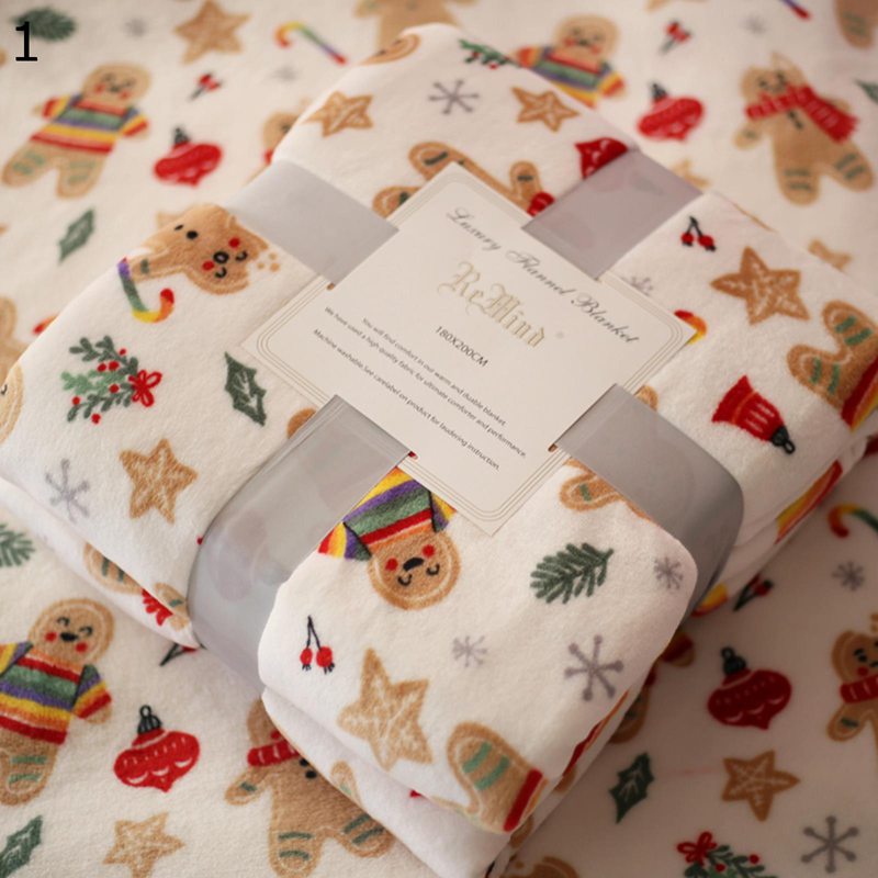 もこもこ毛布 クリスマス ベットカバー ジンジャーマン 猫柄 フランネルブランケット 可愛い アニマル モコモコ毛布 掛け布団 ひざ掛け 肩掛け おしゃれ ふわふわ毛布 通年使用 軽量 オシャレ 蓄熱 防寒 保育園