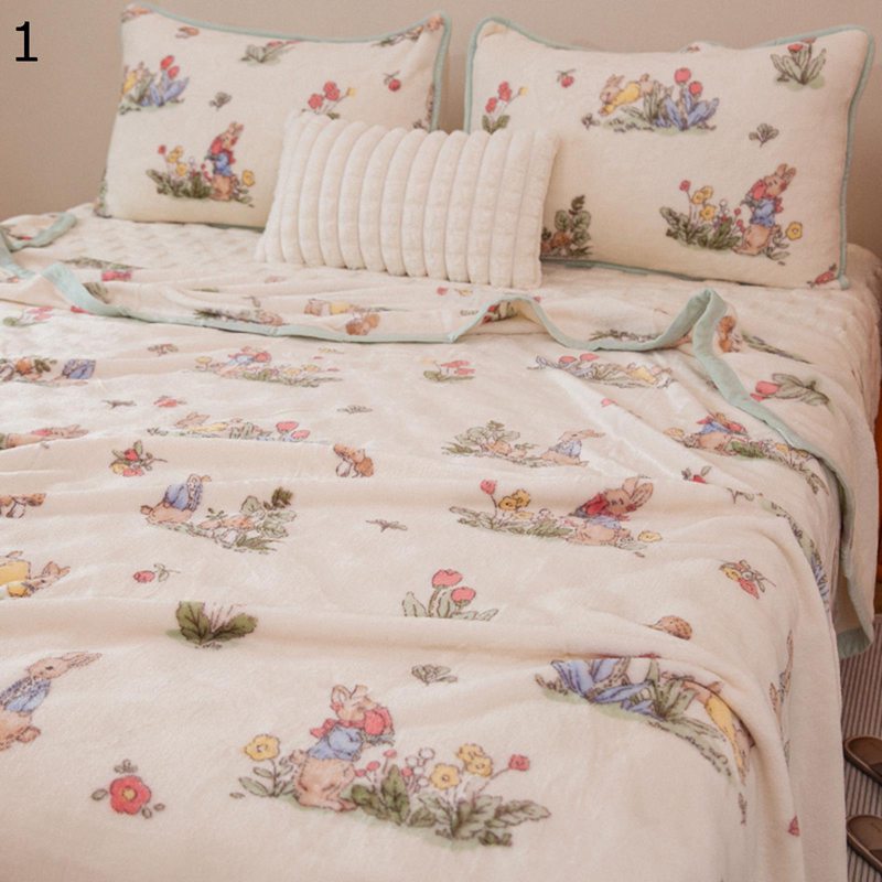 毛布 両面使用 ブランケット リバーシブル ひざ掛け 冬用 もうふ カジュアル毛布 ベットカバー 可愛い ..