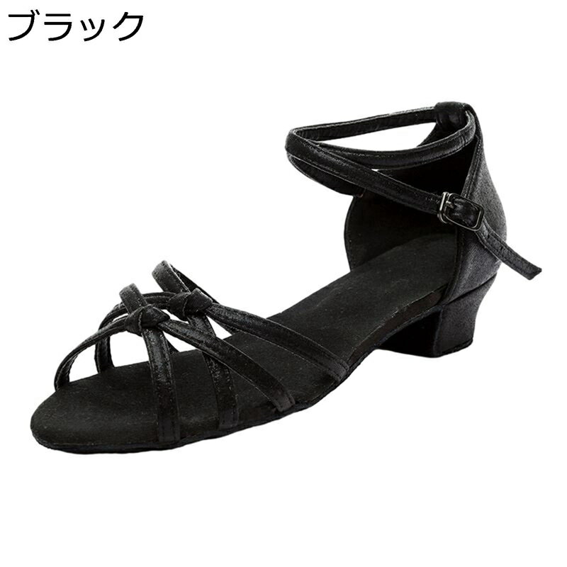 サンダル キッズ レディース ダンスシューズ ラテンダンス 社交ダンスシューズ ジャズダンススニーカー ラテンジャズ スエードソール 耐摩耗性 滑り止め 軽量 舞台 レッスン着 パフォーマンス