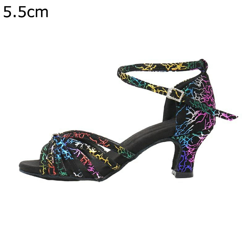 サンダル レディース ダンスシューズ ラテンダンス ラテンジャズ ダンススポーツ靴 ジャズダンスシュー..