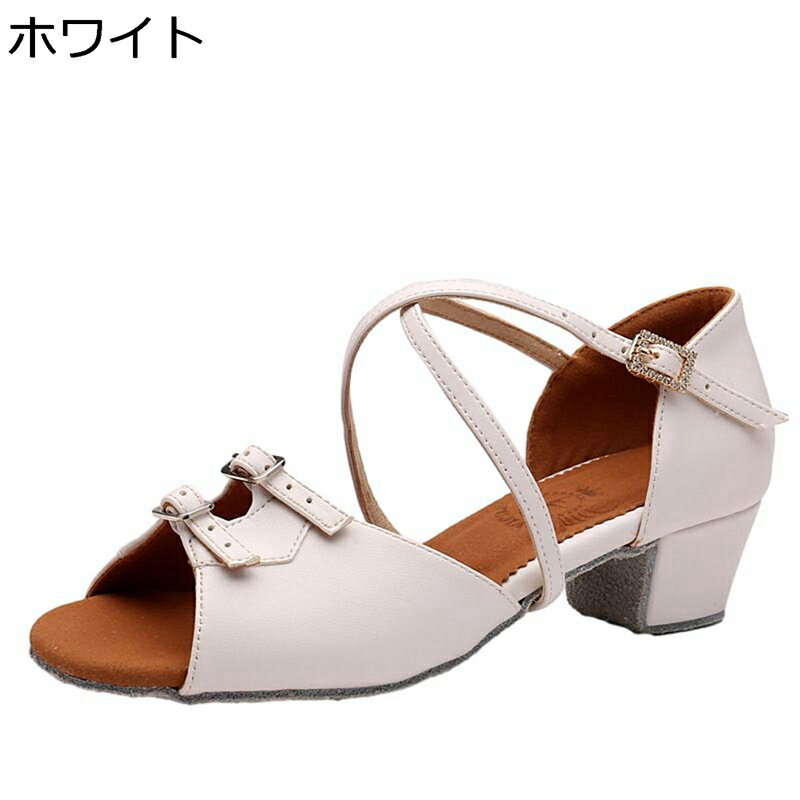 ダンスシューズ レディース ベルト ラテンダンス サンダル ジャズシューズ ジャズダンスシューズ ハイ..