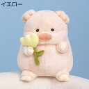 豚ぬいぐるみ 抱き枕 昼寝枕 かわいい チューリップのブタ フワフワ 柔らかい コンフォート 女の子 男の子 お祝い 誕生日 クリスマス 贈り物