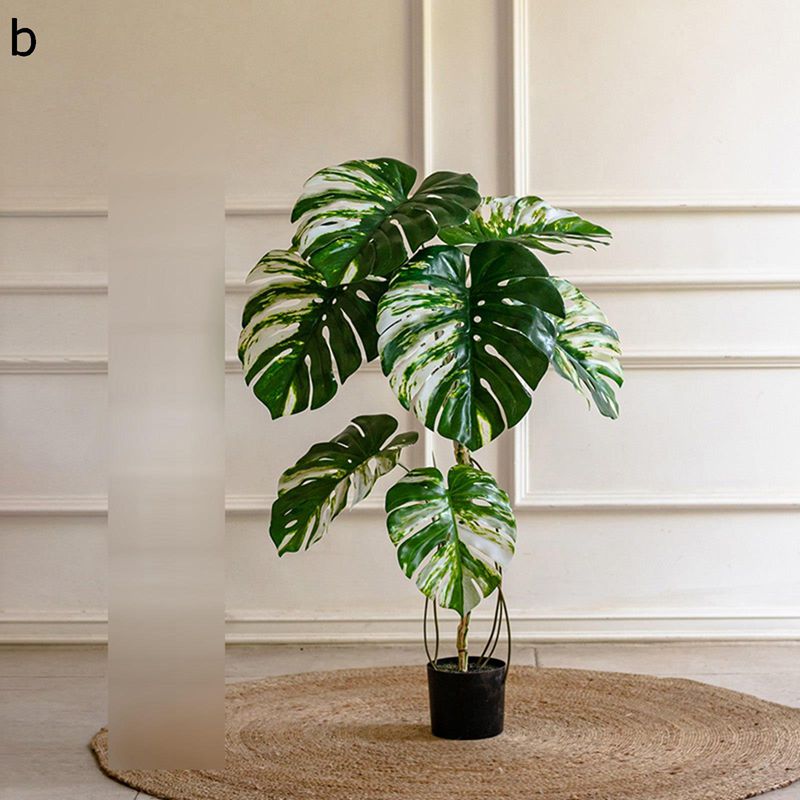 大型観葉植物 モンステラの葉 150cm 180cm フェイク フェイクグリーン 人工観葉植物 大型観葉植物 水やり不要 害虫が発生しない 簡単世話いらず 自然に着色 爽やか 人工樹 人工木 リモート会議 ベランダ