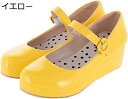 厚底パンプス エナメル レディース 制服靴 軽い かわいい パーティー 森ガール ラウンドトゥ バックル 学生 大きいサイズ シンプル ロリータ風 お茶会 撮影 イベント 22.0-28.5cm お姫様 コスプレ 女の子 通学