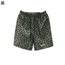 半ズボン サーフパンツ プリント ヒョウ柄 メンズ オーバーサイズ ゴムウェスト 水陸両用 五分丈 短パン 夏用 春着 柔軟性 履き心地いい 軽い 吸汗 釣りズ...