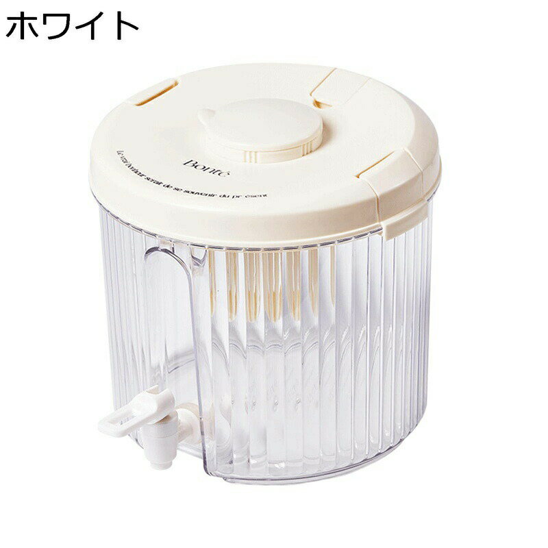 ドリンクサーバー 麦茶ポット 大容量 高温耐性 蛇口付き フィルター付き ブラケット 冷水筒 ウォータータンク 飲料水バケット 水差し 蛇口付き 梅酒 ジュース ビール 保存容器 密閉缶 キッチン収納 飲料収納