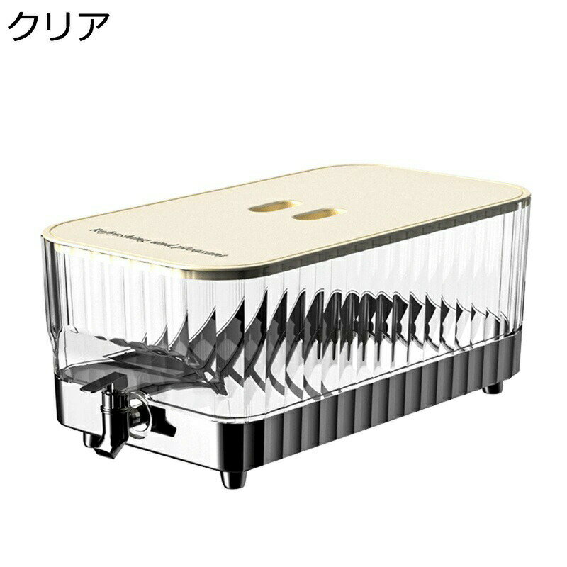 ウォーターピッチャー ポット ピッチャー 冷蔵庫ポット ドリンクピッチャー 飲み物 DIY 冷水筒 5.3L 大容量 飲料タンク 麦茶ポット 蛇口 蓋付き 横置き 残量確認可 家庭 お店用 飲料容器 PP素材