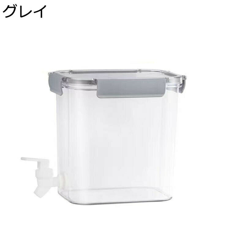 ドリンクピッチャー ウォーターピッチャー 冷蔵庫 ポット 冷水筒 ピッチャー 横置き 蛇口付き 麦茶ポット 広口設計 お茶ポット 大容量 蓋付き ミニウォーターサーバー 水差し夏用 水タンク