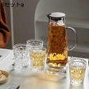 ガラスポット 耐熱 ティーポット 紅茶ポット 広口設計 熱湯可 透明 緑茶 麦茶 紅茶 花茶 飲料 ドリンク 冷蔵庫 料亭 旅館 飲食店 業務用 洗いやすい 食...