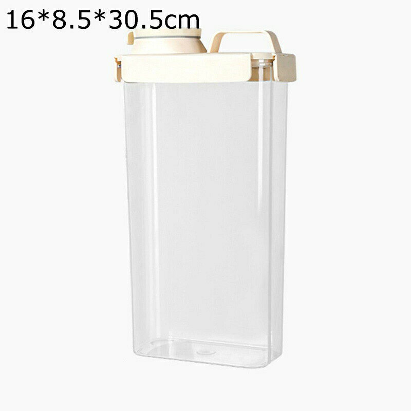 密閉 米櫃 ライスストッカー クリア 米びつ ライスディスペンサー 米容器 隙間 小型 米びつケース 冷蔵庫 鮮度キープ 残量確認可 透明可視化 横置き 穀物収納 湿気・酸化防止 貯蔵タンク