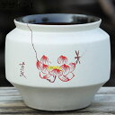 植木鉢 プランター プラントポット 陶器 鉢 セラミック製 観葉植物 北欧風 園芸用品 底穴あり 癒しグッズ クリエイティブ 手描き 光沢 室外 室内 多肉植物 園芸鉢 インテリア 飾り 父の日 玄関 ギフト